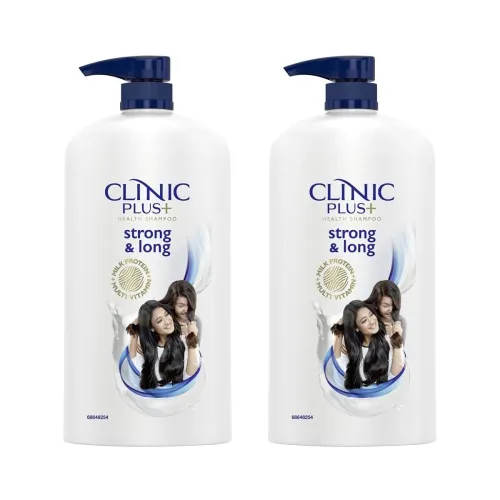 Image of Clinic Plus Strong & Long Shampoo 1 L (Pack of 2)