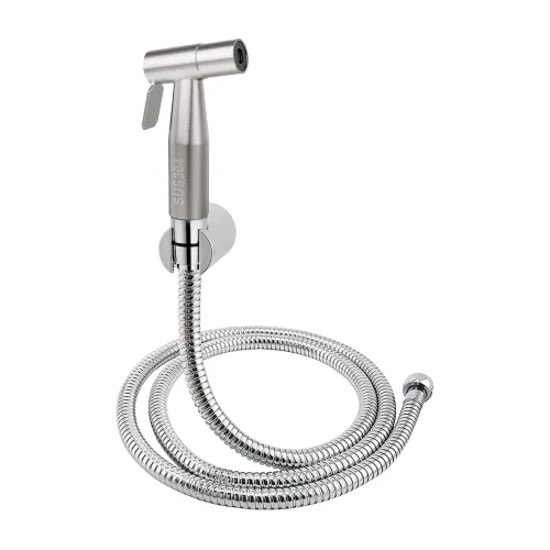 Image of Cliquin Stainless Steel Health Faucet with Flexible Hose Pipe