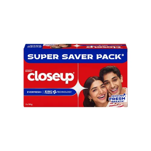 Image of Closeup Toothpaste 450g * Pack of 3