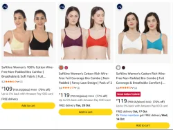 Clothing & Accessories at minimum 64% Discount