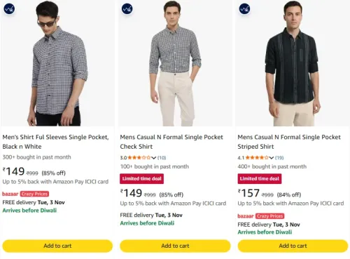 Image of Clothing & Accessories at minimum 70% Discount