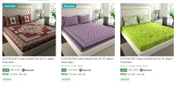 Clothology Bedsheets upto 91% Discount