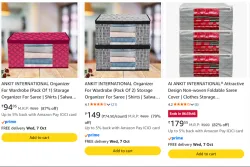 Cloths Organizer Starting at @ ₹94