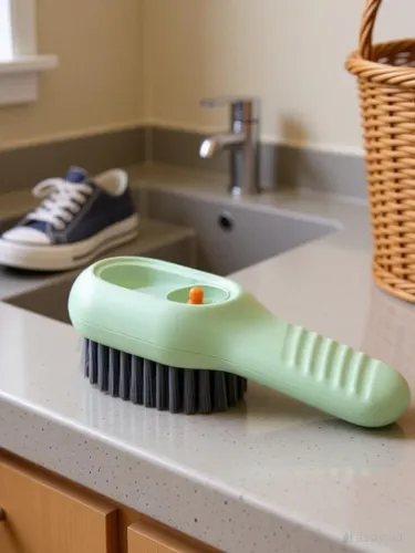 Image of CLOUD REVEL Shoe Cleaning Brush with Soap Dispenser
