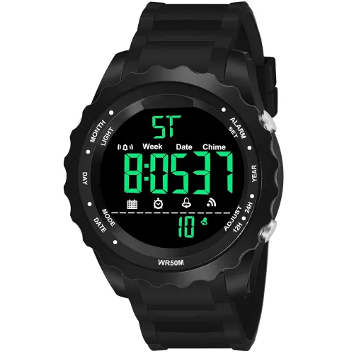 Image of CLOUDWOOD Digital Sports Multi Function Watch for Men