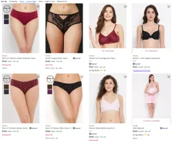 Clovia Innerwear And Bikini Swimwear Minimum 70% Discount