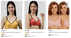 Clovia Women Bra Minimum 70% Discount