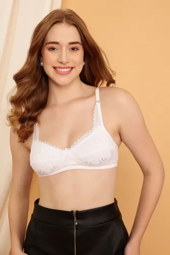 Image of Clovia Women Full Coverage Non Padded Bra 