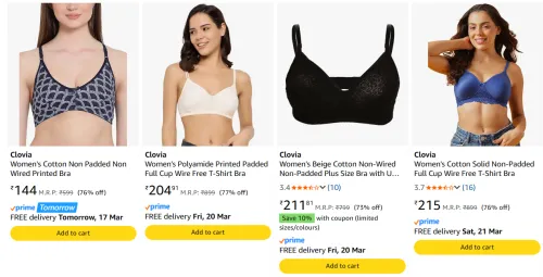 Image of Clovia Women Jeans Starting @ ₹144