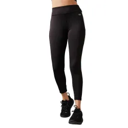 Clovia Womens Activewear Ankle Length Tights In Black