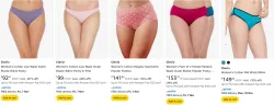 Clovia womens panty starting @ ₹92