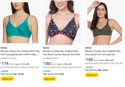 Clovia Womens Bra Upto 75% Discount | Starting @ ₹174