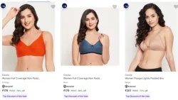 Clovia Womens Bras at minimum 70% Discount