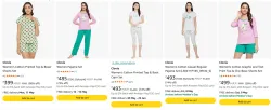 Clovia Womens Night suit upto 70% discount 