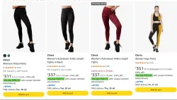 Clovia Womens Pants upto 78% discount 