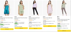 Clovia Womens Pyjama Set upto 87% Discount