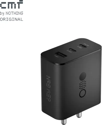 Image of CMF by Nothing 65W GaN Multi-pin Wall Charger Dark Grey