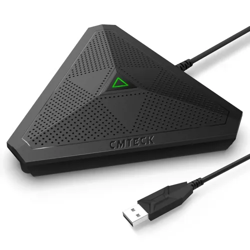Image of CMTECK USB Desktop Computer Microphone