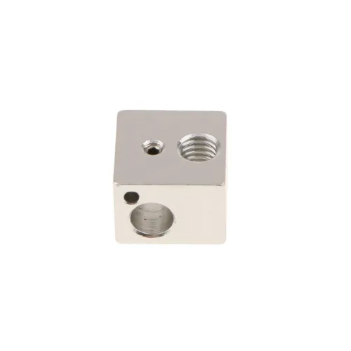 Image of CNC Aluminum Heater Block 16x16x12mm MK8 * Set of 5