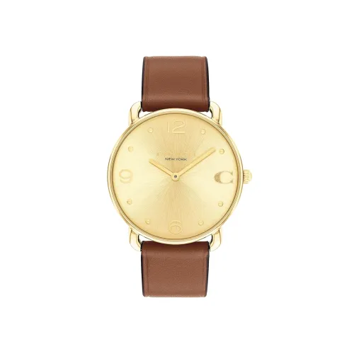 Image of Coach Elliot Qtz Basic Silver Round Dial Women's Watch
