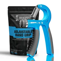 Cockatoo (10 KG - 40 Kg) Adjustable Hand Grip| Hand Gripper for Men & Women|Hand Grip Strengthener,Acrylonitrile Butadie