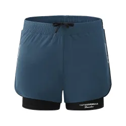 Cockatoo 2 in 1 Mens Workout Running Shorts