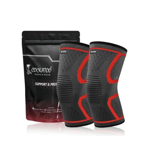 Image of Cockatoo Compression Knee Support Sleeves (PO2)