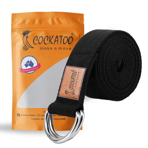 Image of Cockatoo D-Ring Yoga Strap Belt