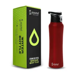 Cockatoo Fusion 750Ml Single Wall Stainless Steel Water Bottle for Gym, Yoga & Cycling|100% BPA Free|100% Rust Free| Pac