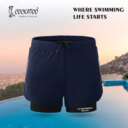 Image of Cockatoo AM444-2 in 1 Men's Workout Running Short