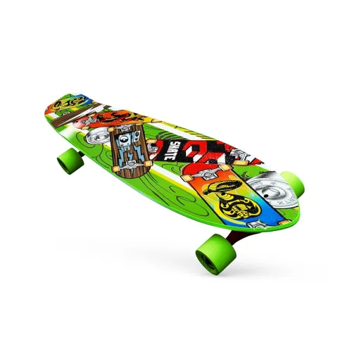 Image of Cockatoo PVC Skateboard | Penny Skateboard| Casterboard| Anti-Skid Board with 608Z Bearings | (22 x 6 Inch)