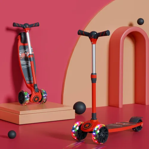 Image of Cockatoo Rocket Racer LED Scooter for Kids 