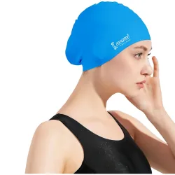 Cockatoo SC03-Long Hair Rubber Swimming Cap