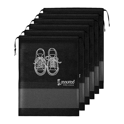 Image of Cockatoo Shoe Bag for Travel & Storage Pack of 6 