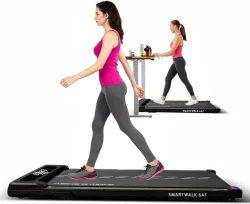 COCKATOO SmartWalk 6AF Compact Walkpad For Home 3HP Peak, 6km/hr Treadmill
