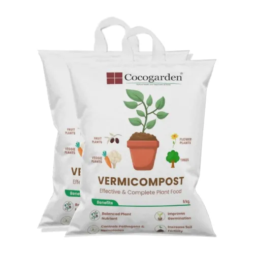 Image of Cocogarden Organic Vermicompost for Plants 10kg - Compost Manure Fertilizers for Plants Home Garden