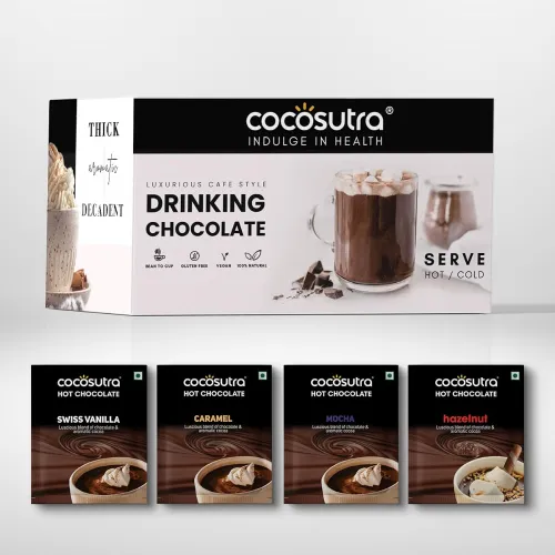 Image of Cocosutra Assorted Drinking Chocolate Mix (20 Sachets, 400g)