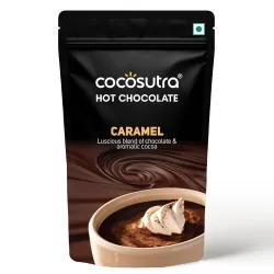 COCOSUTRA Caramel Hot Chocolate Mix, 100g