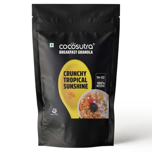 Image of COCOSUTRA Crunchy Tropical Sunshine Breakfast Granola 1 kg
