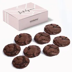 Cocosutra Fudgy Brownie Eggless Cookies 320g Box of 8