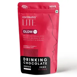 Cocosutra GLOW Sugar Free Drinking Chocolate Mix, Trial Pack 200g 