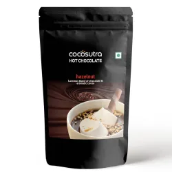 COCOSUTRA Hazelnut Hot Chocolate Mix | Enjoy hot or cold | 500 g