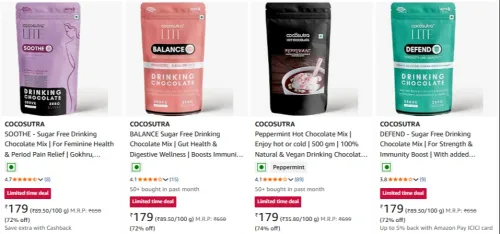 Image of Cocosutra Healthcare Products up to 70% Discount