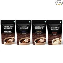 COCOSUTRA Hot Chocolate Mix Combo, Po4