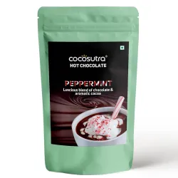 Cocosutra Peppermint Drinking Chocolate Mix, 100g