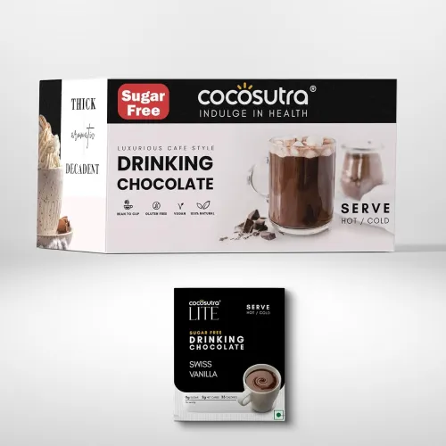Image of COCOSUTRA Sugar Free Drinking Chocolate Mix