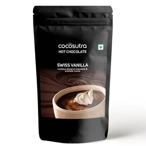 Image of Cocosutra Swiss Vanilla Drinking Chocolate Mix, 500g