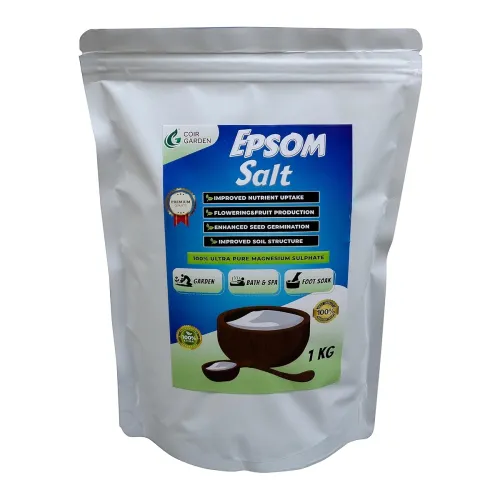 Image of COIR GARDEN - EPSOM SALT 1 KG FOR PLANT GROWTH - ORGANIC FERTILIZER 