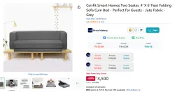 Coirfit Smart Homes Two Seater Sofa Cum Bed