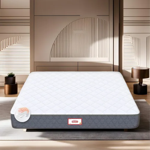 Image of Coirfit Twin Plus 5-Zone I-Shape Tech 4-Inch Queen Size Memory Foam Mattress